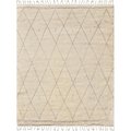 Made4Mansions PLW-01 7 ft. 9 in. x 9 ft. 9 in. Moroccan Collection Hand-Knotted Silk & Wool Area Rug MA2480504